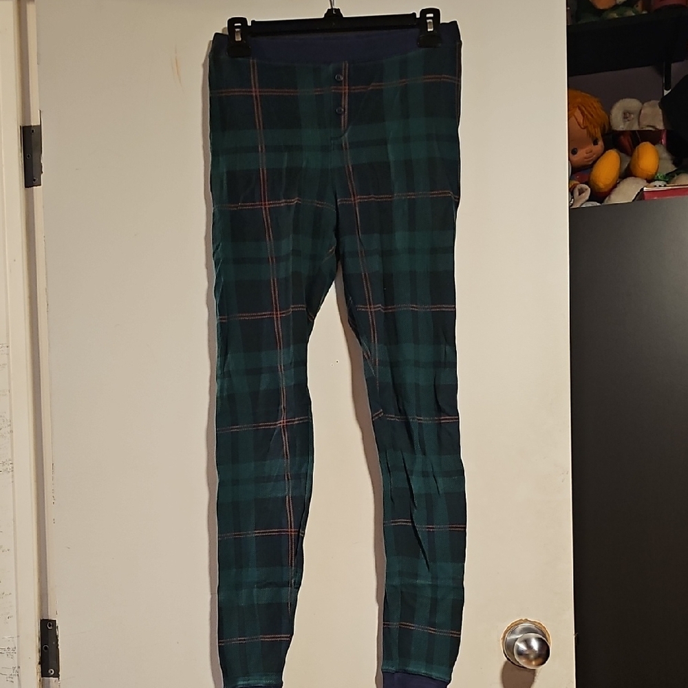 Old Navy Teal and Navy Pajama Pants